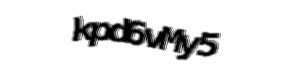 Security check image, please type the characters shown